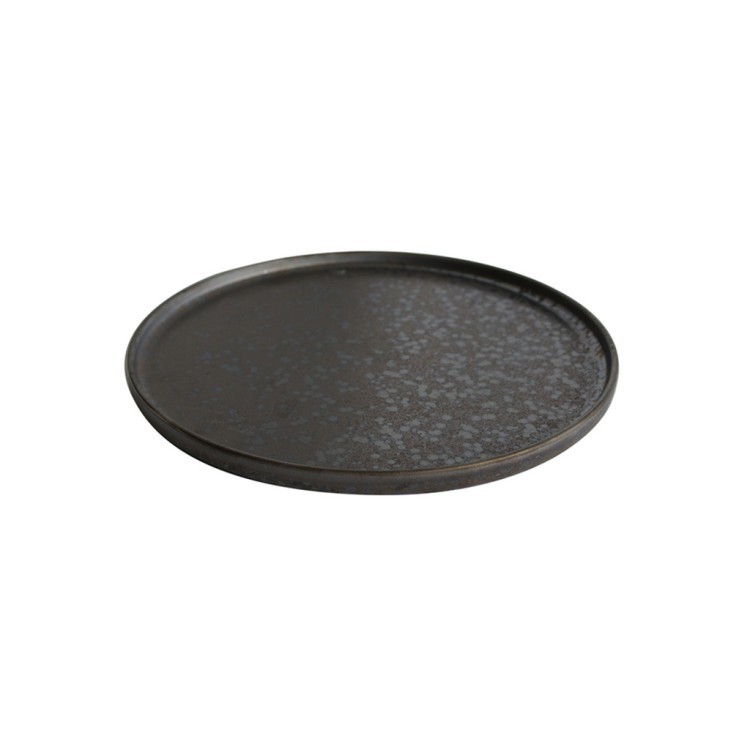 Тарелка L9404-M2, 24.5, каменная керамика, Brown, ROOMERS TABLEWARE