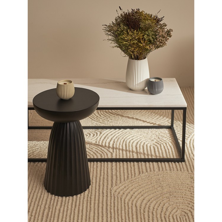 Свеча ароматическая vetiver & black cypress из коллекции edge, синий, 30 ч (75670)