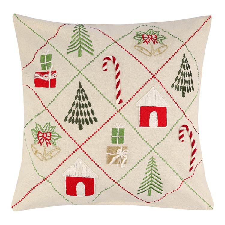 Чехол на подушку christmas dreams из коллекции new year essential, 45х45 см (79784)