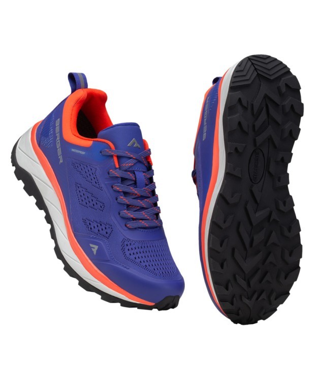 БЕЗ УПАКОВКИ Кроссовки Berger Trail Waterproof, синий/красный, женский, р. 36 (2118382) БЕЗ УПАКОВКИ Кроссовки Berger Trail Waterproof, синий/красный, женский, р. 36 (2118382)