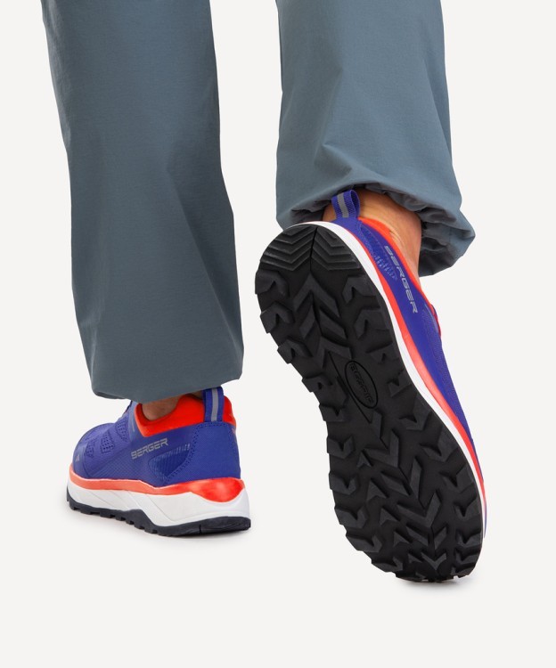 БЕЗ УПАКОВКИ Кроссовки Berger Trail Waterproof, синий/красный, женский, р. 36 (2118382) БЕЗ УПАКОВКИ Кроссовки Berger Trail Waterproof, синий/красный, женский, р. 36 (2118382)