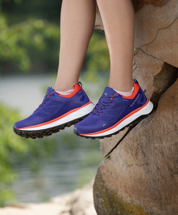 БЕЗ УПАКОВКИ Кроссовки Berger Trail Waterproof, синий/красный, женский, р. 36 (2118382) БЕЗ УПАКОВКИ Кроссовки Berger Trail Waterproof, синий/красный, женский, р. 36 (2118382)