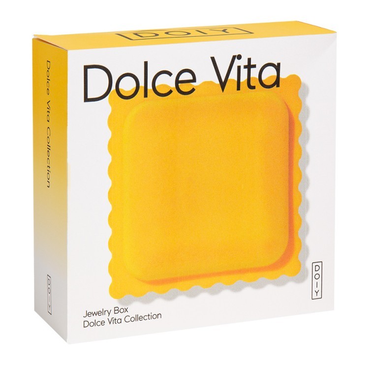 Шкатулка для украшений dolce vita, ravioli, 13х13х6 см (79932)