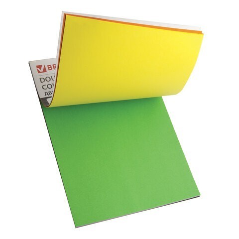 Цветная бумага Brauberg А4 40 листов 8 цветов 80 г/м2 124714 (3) (87119)