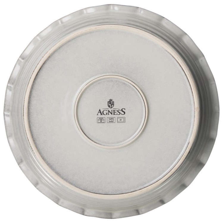 Форма для запекания круглая grey 27,5*6 см 1500 мл Agness (780-141)