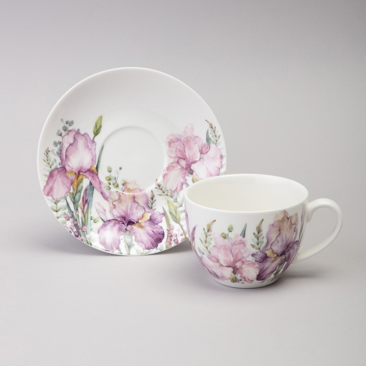 Чайный набор lefard "irises" на 2 пер. 4 пр. 275 мл Lefard (425-149) Чайный набор lefard "irises" на 2 пер. 4 пр. 275 мл Lefard (425-149)