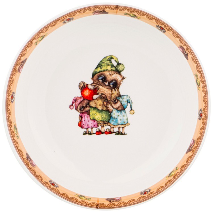 Салатник - тарелка суповая "совушки" 18см Lefard (359-719)