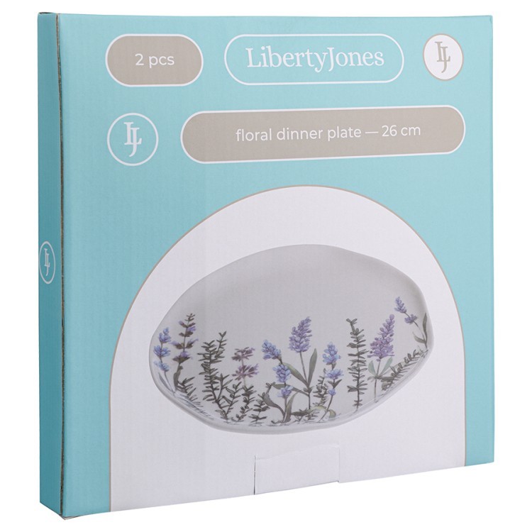 Набор тарелок floral, D26 см, 2 шт. (72369) Набор тарелок floral, D26 см, 2 шт. (72369)