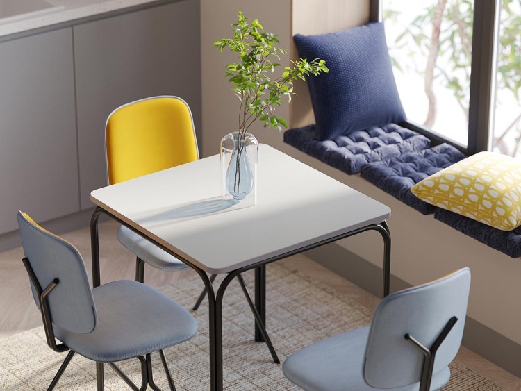 Ваза muse, 22 см, индиго (78694)