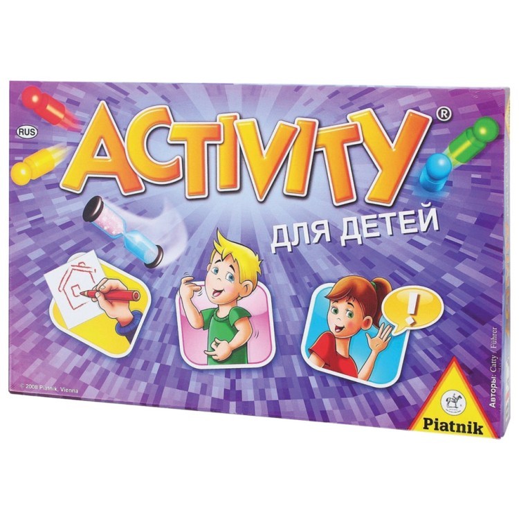 Игра настольная Piatnik Activity Вперед для детей 793394 (65599)