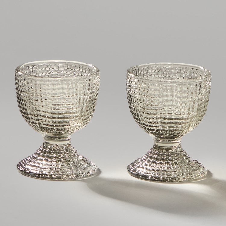 Набор подставок под яйцо "tempo" grey 2 шт. 5,5х5,5х6 см Lefard (355-381)