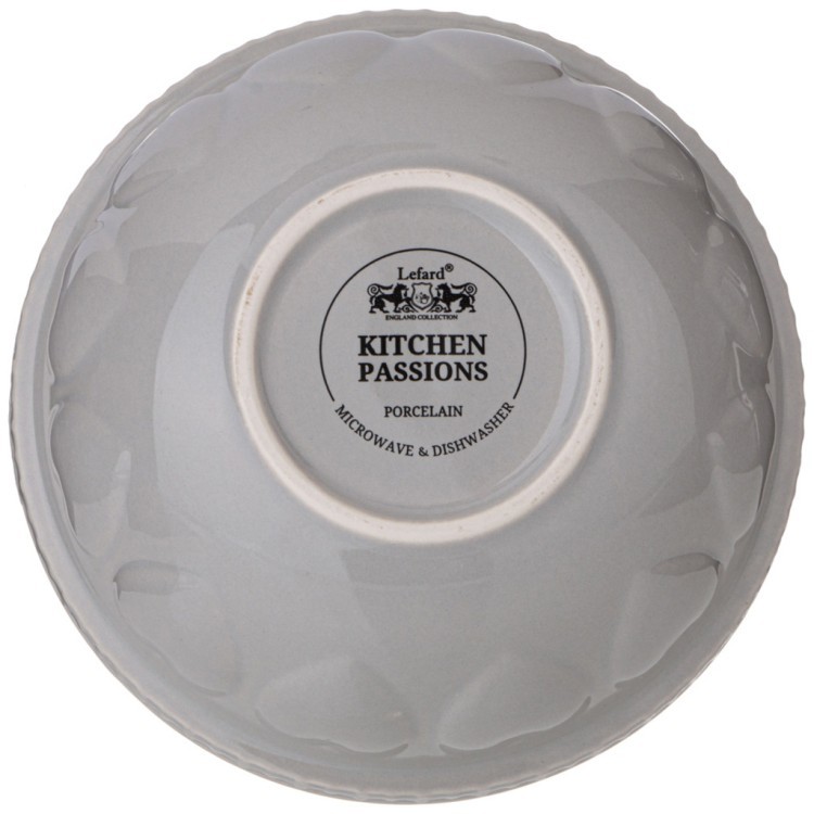 Салатник для смешивания и сервировки lefard "kitchen passion" 25 см серая Lefard (424-058)