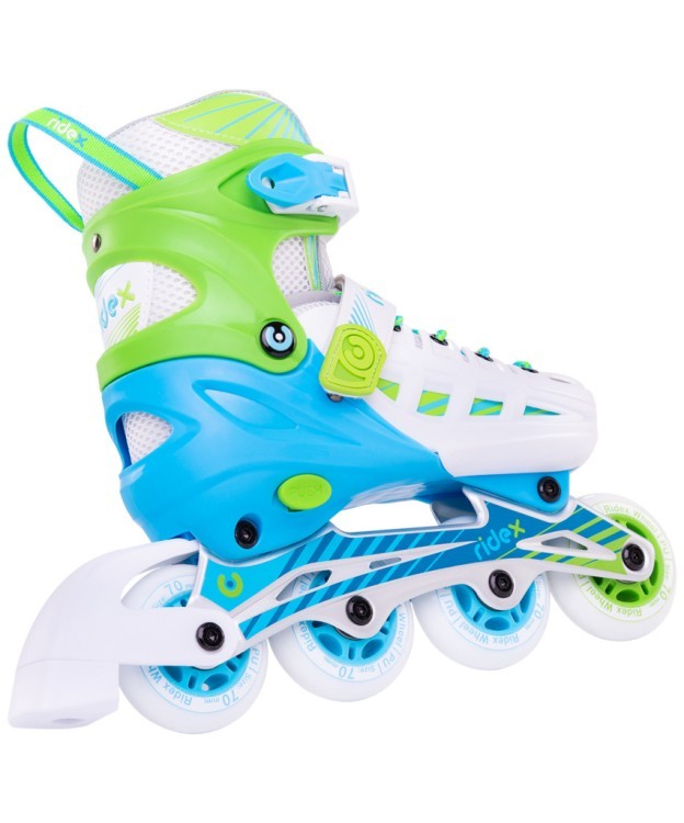 Ролики раздвижные Twist Green, алюминиевая рама (499403) Ролики раздвижные Twist Green, алюминиевая рама (499403)