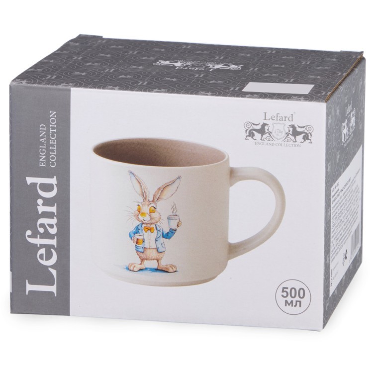 Кружка lefard "crazy coffee" 500мл Lefard (260-1042)