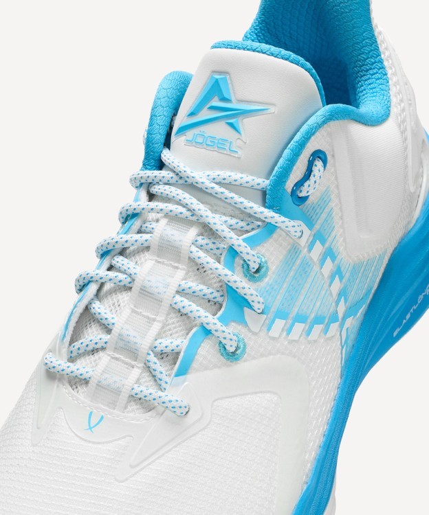 Кроссовки баскетбольные JOGEL A1, белый/голубой (2131659)