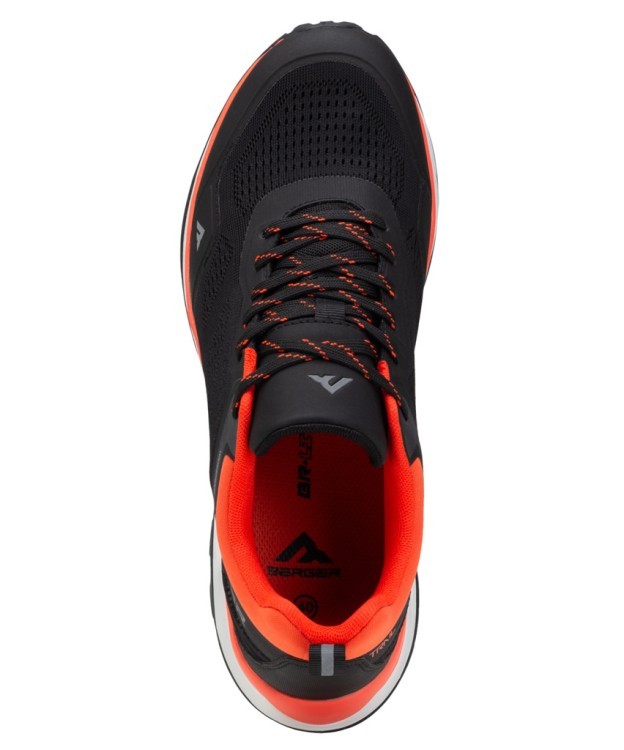 БЕЗ УПАКОВКИ Кроссовки Berger Trail Waterproof, черный/красный, мужской, р. 39 (2118402) БЕЗ УПАКОВКИ Кроссовки Berger Trail Waterproof, черный/красный, мужской, р. 39 (2118402)