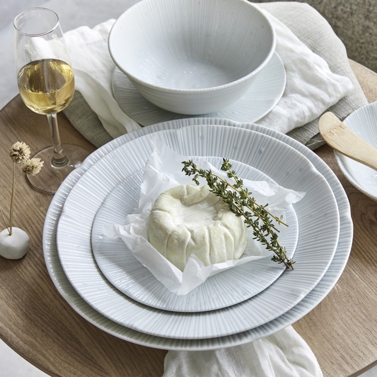 Тарелка 16391, 24 см, фарфор, BLACK BLUE, TOKYO DESIGN