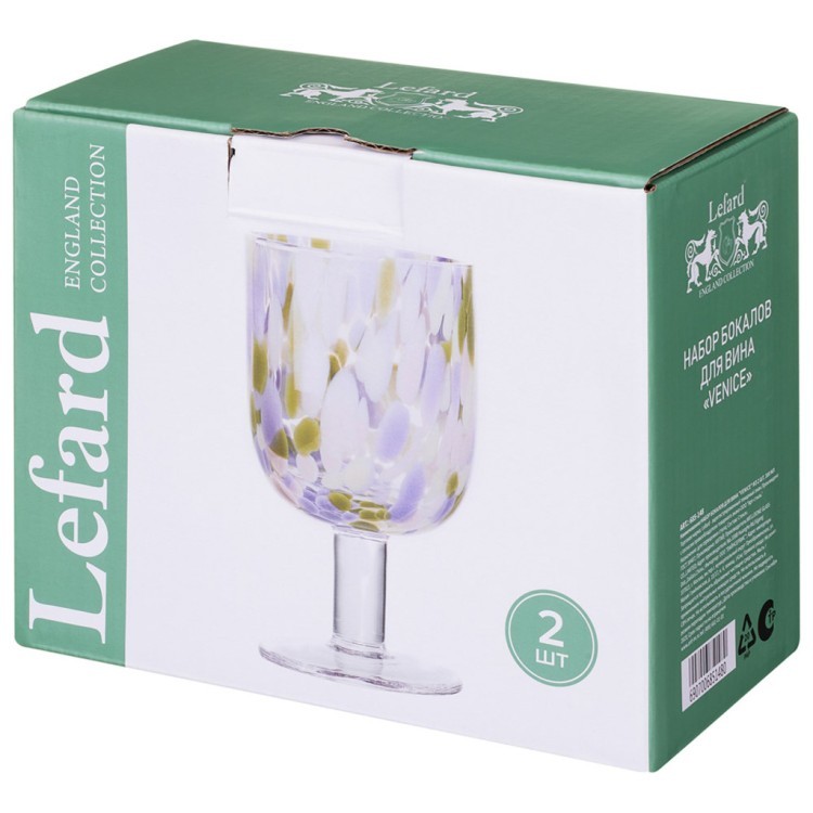 Набор бокалов для вина "venice" из 2 шт. 300 мл Lefard (685-148)