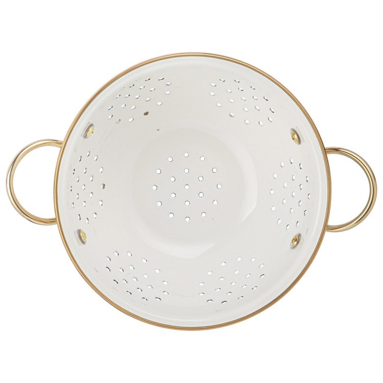 Дуршлаг lefard эмалированный, серия irises, 22*13 см Lefard (950-755)