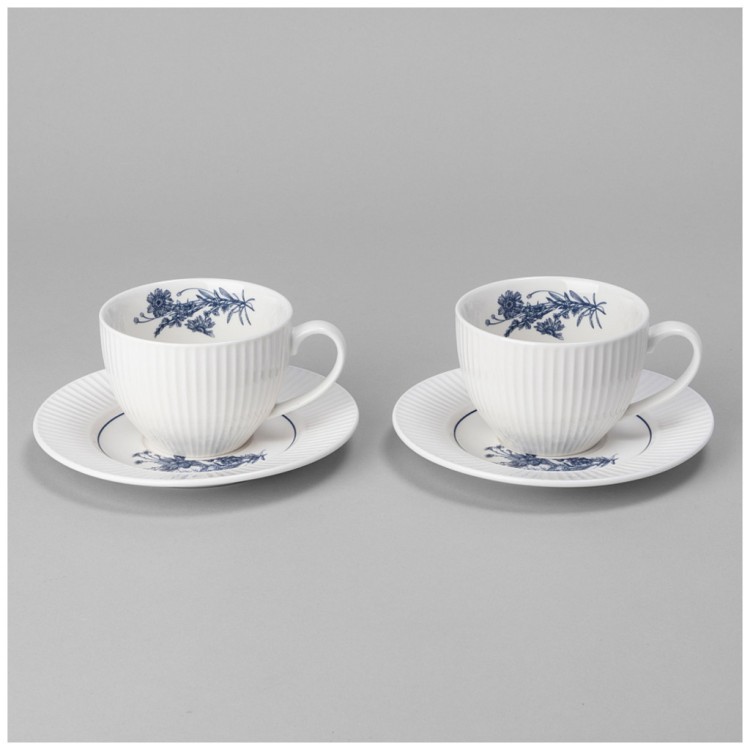 Чайный набор lefard "royal blue" на 2 пер. 4 пр. 270 мл Lefard (425-100)