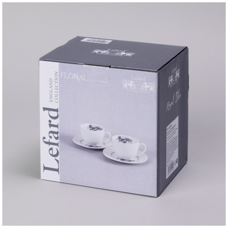 Чайный набор lefard "royal blue" на 2 пер. 4 пр. 270 мл Lefard (425-100)