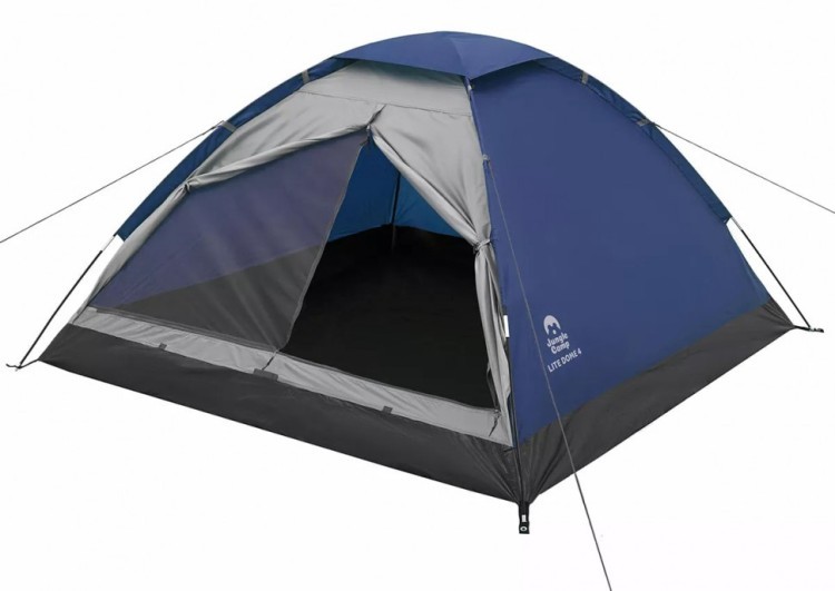 Палатка Jungle Camp Lite Dome 4 синяя 70843 (88595) Палатка Jungle Camp Lite Dome 4 синяя 70843 (88595)