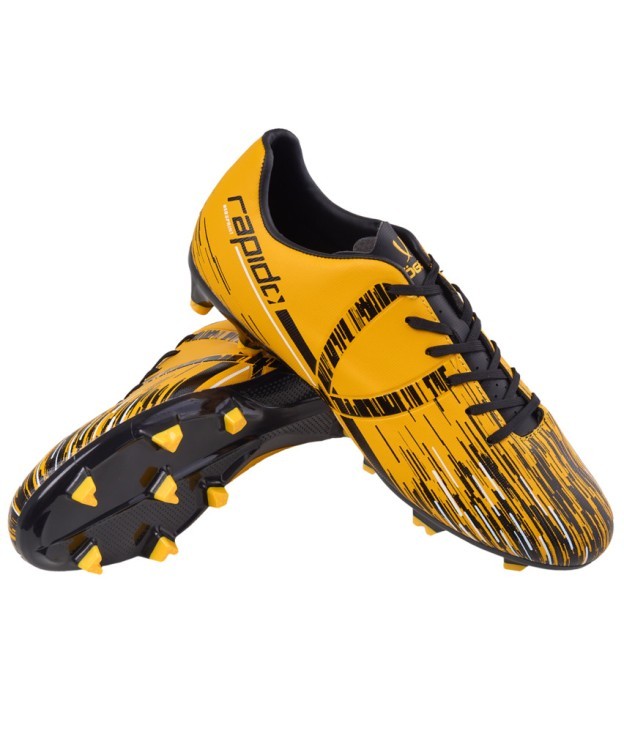 Бутсы футбольные Rapido FG Yellow/black (2107013)