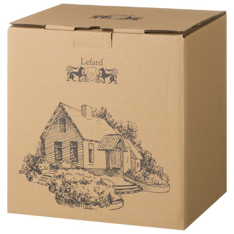 Форма для запекания lefard "village" с крышкой 2 литра  24,5х24,5х16 см (536-316-11) 