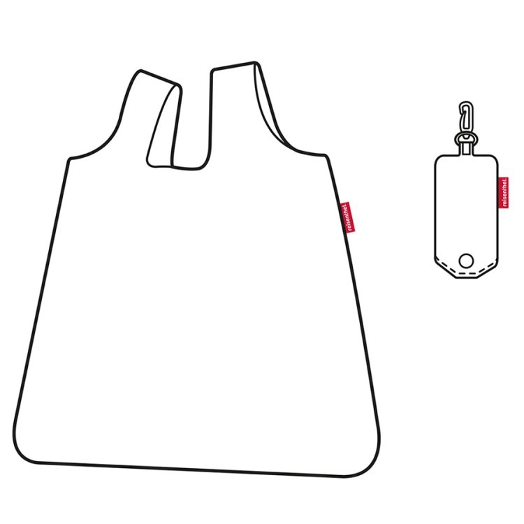 Сумка складная mini maxi pocket carmine rose (55385) Сумка складная mini maxi pocket carmine rose (55385)