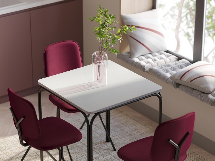 Ваза muse, 25 см, нежно-розовая (78695)