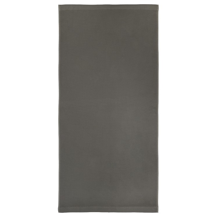 Полотенце банное вафельное темно-серого цвета из коллекции essential, 70х140 см (75405)