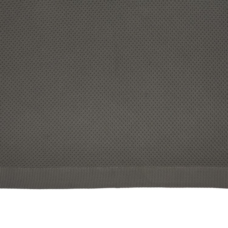 Полотенце банное вафельное темно-серого цвета из коллекции essential, 70х140 см (75405)