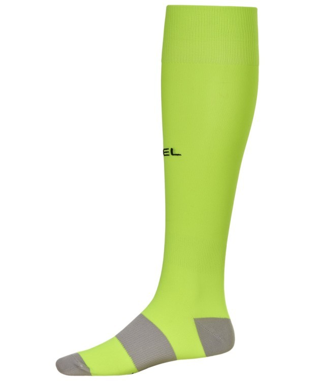 Гетры футбольные JÖGEL CAMP BASIC SOCKS, желтый неон/серый/черный (2109031)