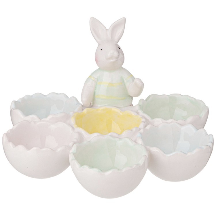 Подставка для яйц коллекция "bright rabbits" 16,5х16х10 см Lefard (406-742) Подставка для яйц коллекция "bright rabbits" 16,5х16х10 см Lefard (406-742)