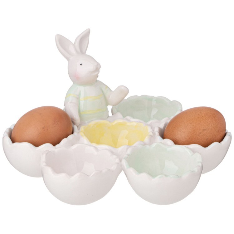 Подставка для яйц коллекция "bright rabbits" 16,5х16х10 см Lefard (406-742) Подставка для яйц коллекция "bright rabbits" 16,5х16х10 см Lefard (406-742)