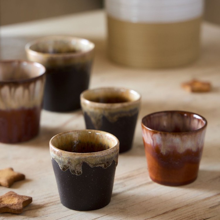 Чашка LSC081-LAT(LSC081-01921A), керамика, Caramel-latte, CASAFINA BY COSTA NOVA