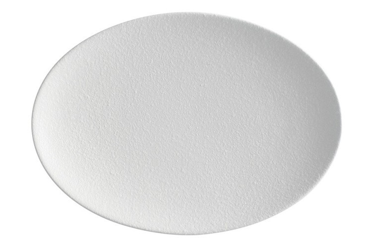 Тарелка овальная Икра белая, 30х22 см - MW602-AX0244 Maxwell & Williams
