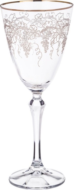 Набор бокалов для вина из 6 шт. "elisabeth" 350 мл. высота=23 см. (кор=8набор.) Bohemia Crystal (674-590)
