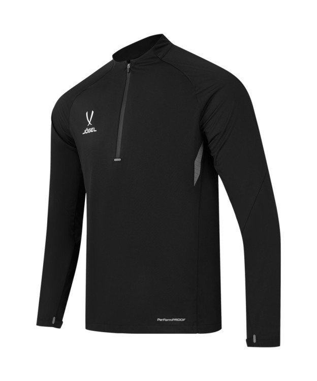 Джемпер ветрозащитный JÖGEL PREMIER PerFormPROOF 1/4 Zip Wind Top, черный (2122985) Джемпер ветрозащитный JÖGEL PREMIER PerFormPROOF 1/4 Zip Wind Top, черный (2122985)