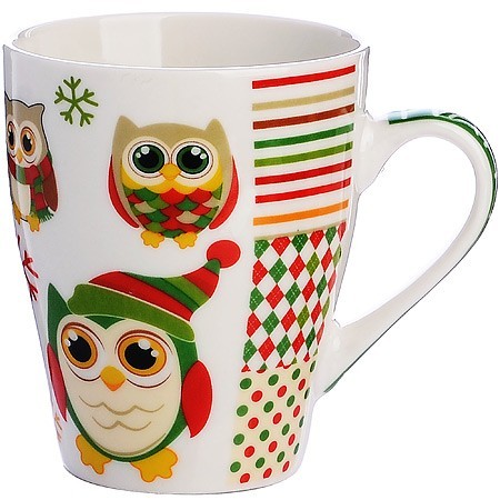 Кружка 340мл Совушки (мин. 4шт)LR (24447)