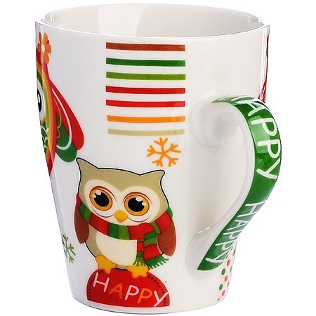 Кружка 340мл Совушки (мин. 4шт)LR (24447)