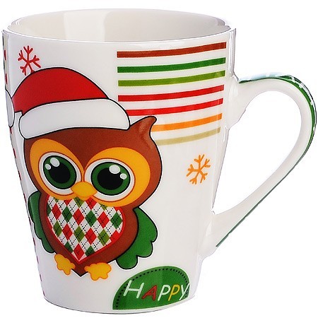 Кружка 340мл Совушки (мин. 4шт)LR (24447)