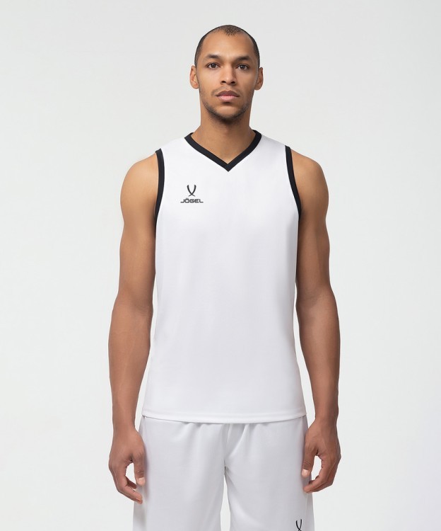 Майка баскетбольная JOGEL CAMP Basic, белый (1619309)