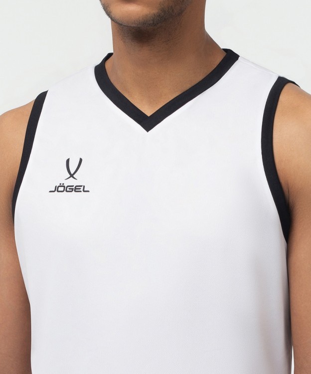Майка баскетбольная JOGEL CAMP Basic, белый (1619309)