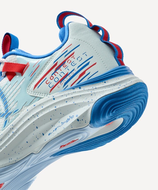 Кроссовки баскетбольные JOGEL Contest, голубой/красный (2131666)