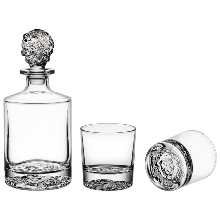 Набор для виски "lion": штоф + два стакана, 850 мл/310 мл Lefard (687-017)