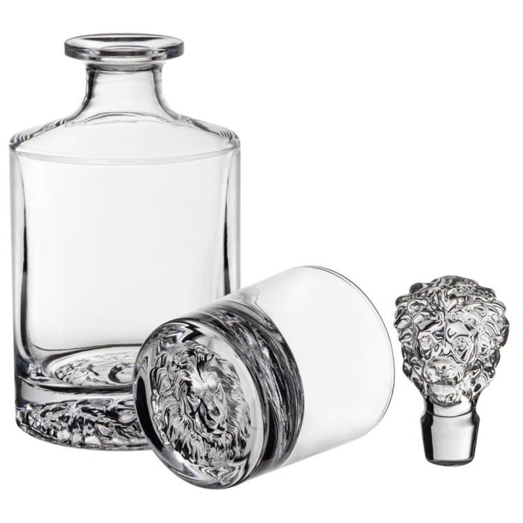 Набор для виски "lion": штоф + два стакана, 850 мл/310 мл Lefard (687-017)