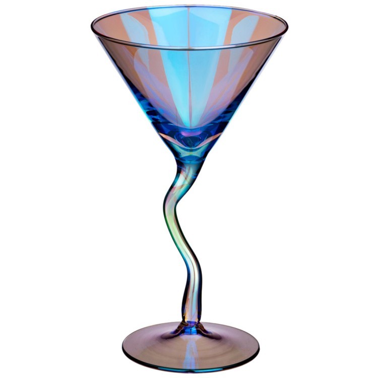 Набор бокалов из 2-х шт. для шампанского и коктейлей "васильковый" 200 мл Lefard (194-883)