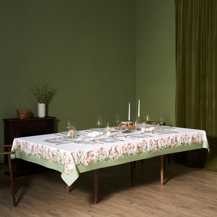 Скатерть "sense" 175х300см ,зеленый, 100% хлопок,твил Lefard (850-753-25)