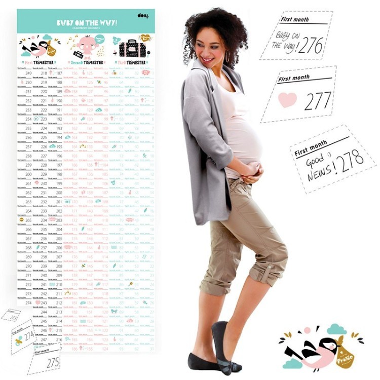 Календарь для беременных baby on the way (43714)